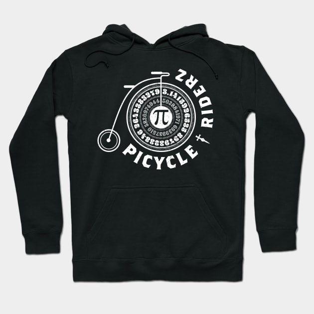 Great Picycle Riderz Algebra Cyclist Bike Geek Pie T Shirt Hoodie by holger.brandt